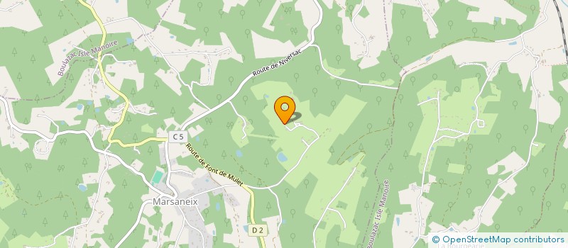 localisation de l'entreprise MONSIEUR BRANDON HOARAU  SANILHAC