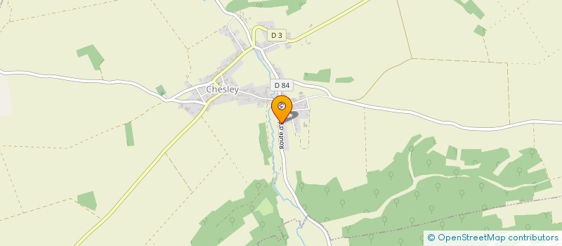 localisation de l'entreprise MONSIEUR BRANDON HOETTEL  CHESLEY