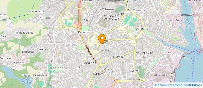 localisation de l'entreprise MONSIEUR BRANDON LE GARREC à GUIDEL