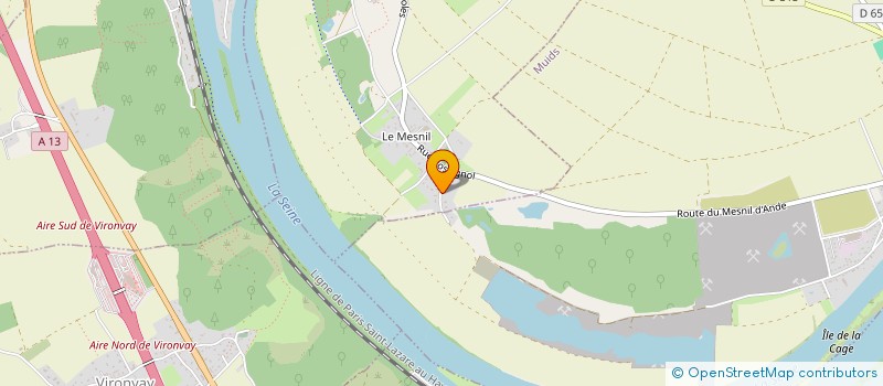 localisation de l'entreprise MONSIEUR BRANDON LECALIER  ANDE