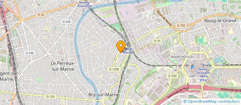 localisation de l'entreprise MONSIEUR BRANDON LECCA  BRY-SUR-MARNE