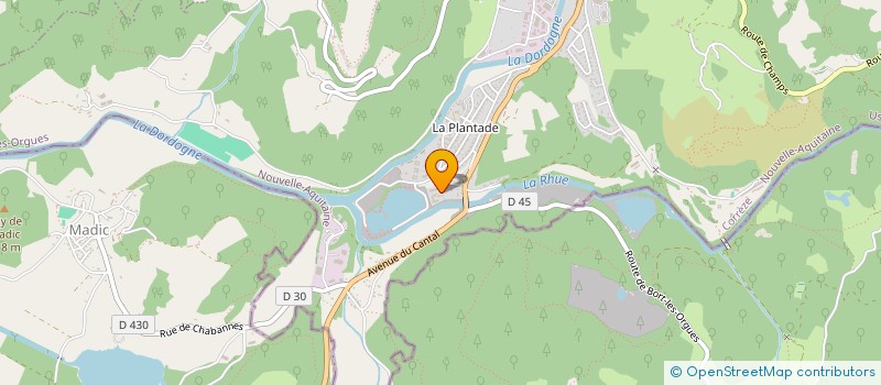 localisation de l'entreprise MONSIEUR BRANDON LENAUD à BORT-LES-ORGUES