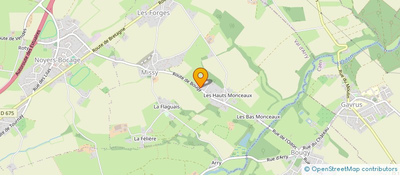 localisation de l'entreprise MONSIEUR BRANDON LEROY  VACOGNES-NEUILLY