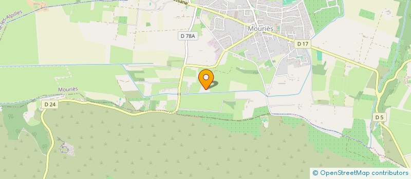 localisation de l'entreprise MONSIEUR BRANDON LUCCHESI  MOURIES