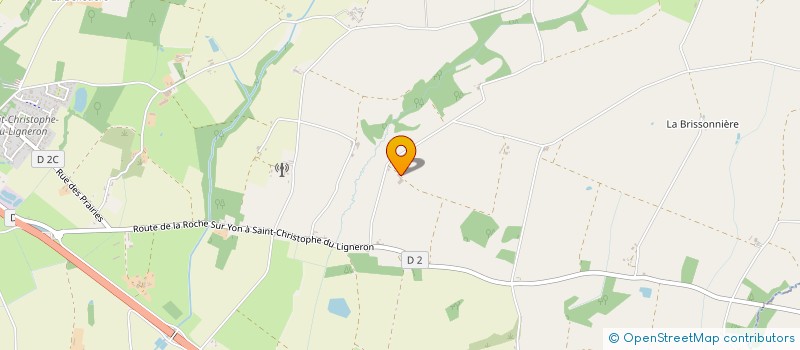 localisation de l'entreprise MONSIEUR BRANDON MAILLET à SAINT-CHRISTOPHE-DU-LIGNERON