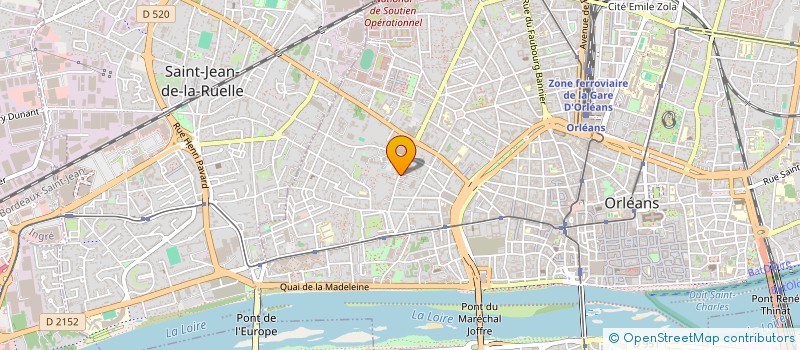localisation de l'entreprise MONSIEUR BRANDON MARCHAND  ORLEANS