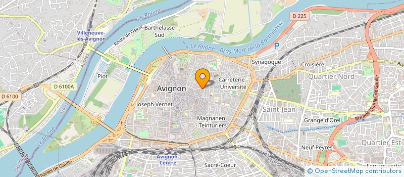 localisation de l'entreprise MONSIEUR BRANDON MARTINEZ à AVIGNON