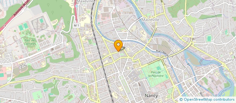 localisation de l'entreprise MONSIEUR BRANDON MASSON  NANCY