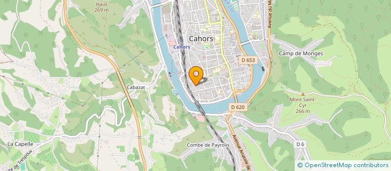 localisation de l'entreprise MONSIEUR BRANDON MENDES  CAHORS