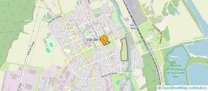 localisation de l'entreprise MONSIEUR BRANDON MESSE  VAL-DE-REUIL