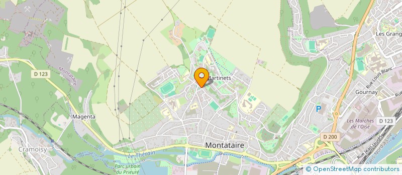 localisation de l'entreprise MONSIEUR BRANDON MUTEBA  MONTATAIRE