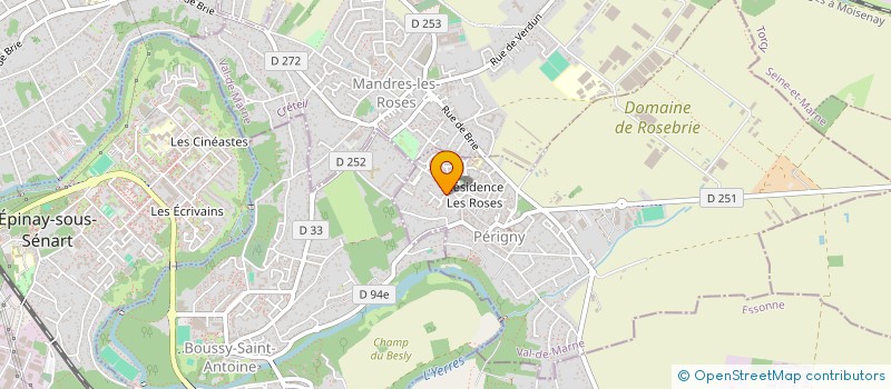 localisation de l'entreprise MONSIEUR BRANDON NGUYEN  PERIGNY