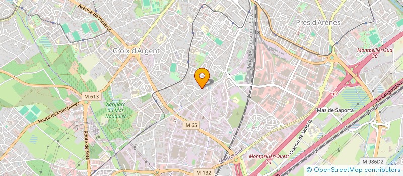 localisation de l'entreprise MONSIEUR BRANDON PAGANOT  MONTPELLIER