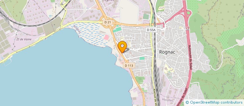 localisation de l'entreprise MONSIEUR BRANDON PIOMBINO  ROGNAC