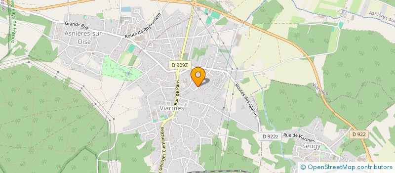 localisation de l'entreprise MONSIEUR BRANDON SAINT-CLAIR  VIARMES