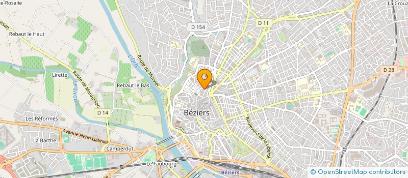 localisation de l'entreprise MONSIEUR BRANDON SANCHEZ à BEZIERS