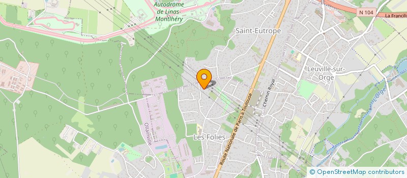 localisation de l'entreprise MONSIEUR BRANDON SCHECK à SAINT-GERMAIN-LES-ARPAJON
