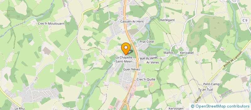 localisation de l'entreprise MONSIEUR BRANDON SCHOCH à LANNION