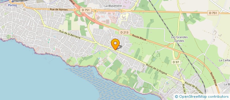 localisation de l'entreprise MONSIEUR BRANDON SEMELY  PORNIC