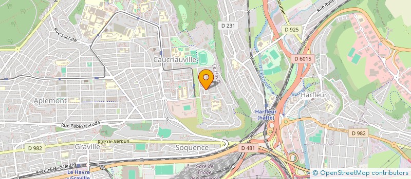 localisation de l'entreprise MONSIEUR BRANDON SIEURIN à LE HAVRE