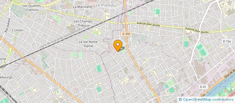 localisation de l'entreprise MONSIEUR BRANDON TAICOM  CONFLANS-SAINTE-HONORINE