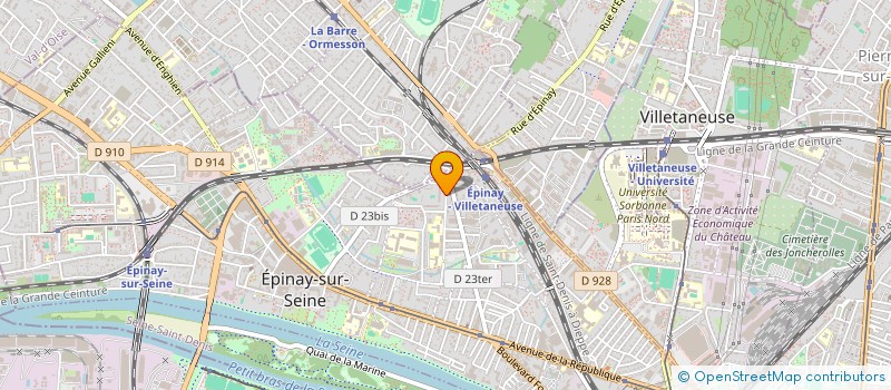 localisation de l'entreprise MONSIEUR BRANDON THEARD à EPINAY-SUR-SEINE