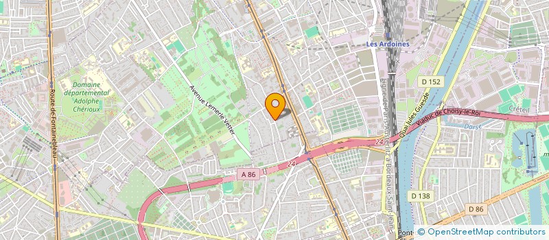 localisation de l'entreprise MONSIEUR BRANKO GALOIC à VITRY-SUR-SEINE