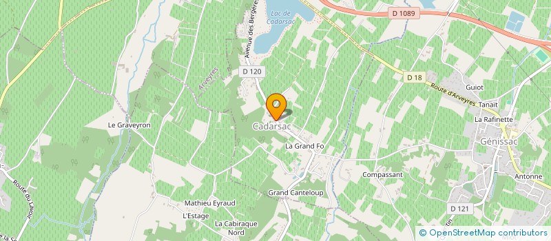 localisation de l'entreprise MONSIEUR BRANKO MIKULJAN à CADARSAC