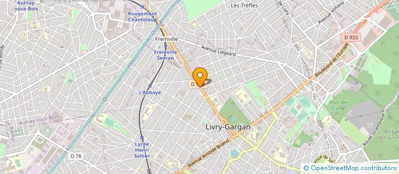 localisation de l'entreprise MONSIEUR BRANKO RADASINOVIC à LIVRY-GARGAN