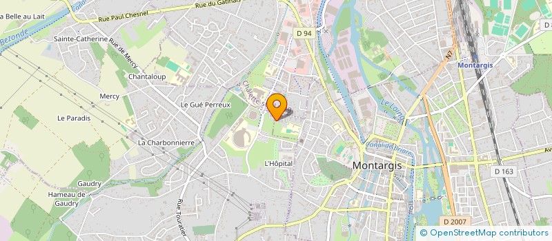 localisation de l'entreprise MONSIEUR BRANKS DURIC à MONTARGIS