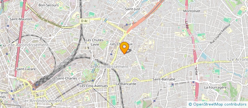 localisation de l'entreprise MONSIEUR BRANNDON GUEEHO à MARSEILLE