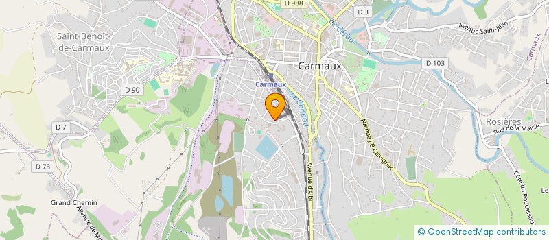 localisation de l'entreprise MONSIEUR BRATU STOICAN  BLAYE-LES-MINES