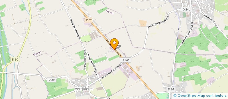 localisation de l'entreprise MONSIEUR BRAYAN BEN AMARA  SAINT-ANDIOL