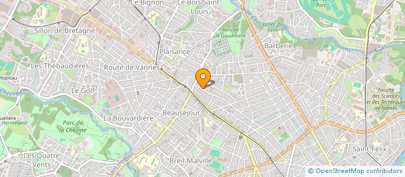 localisation de l'entreprise MONSIEUR BRAYAN FILIN à NANTES
