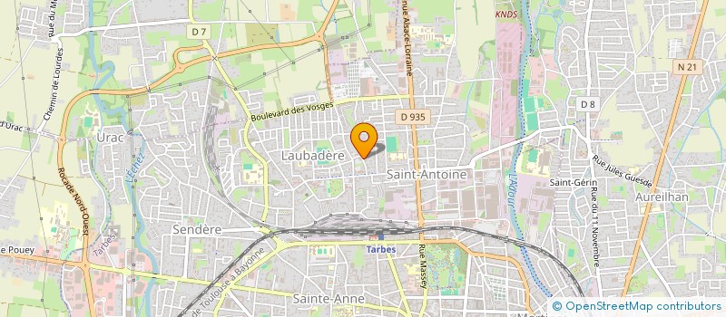 localisation de l'entreprise MONSIEUR BRAYAN GARBAY  TARBES