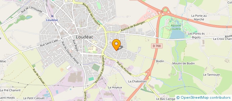 localisation de l'entreprise MONSIEUR BRAYAN GAROND à LOUDEAC