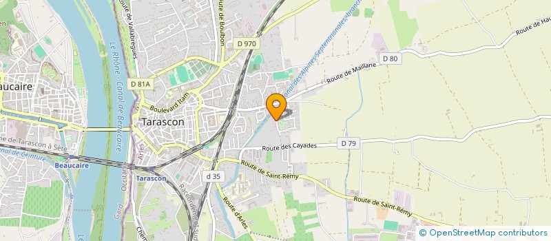 localisation de l'entreprise MONSIEUR BRAYAN GATA CAMARA  TARASCON