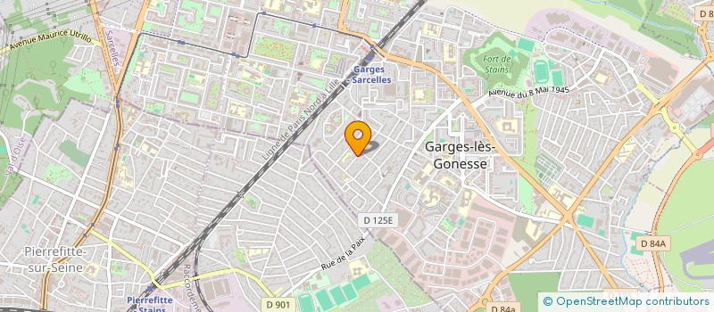 localisation de l'entreprise MONSIEUR BRAYAN JEYASELVAN  GARGES-LES-GONESSE