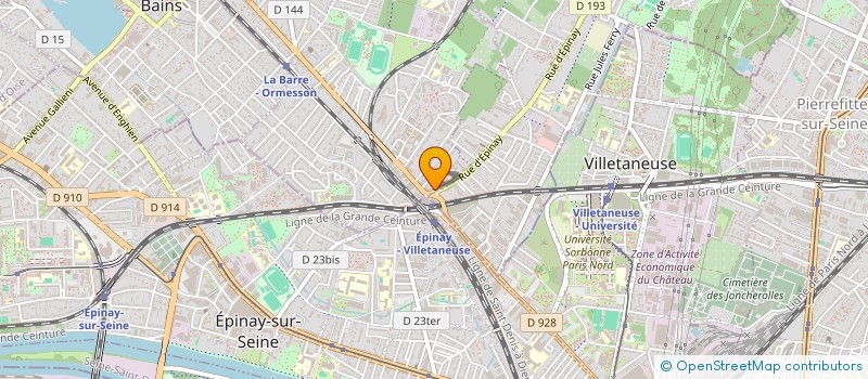 localisation de l'entreprise MONSIEUR BRAYAN JOSE HOUSTON  DEUIL-LA-BARRE