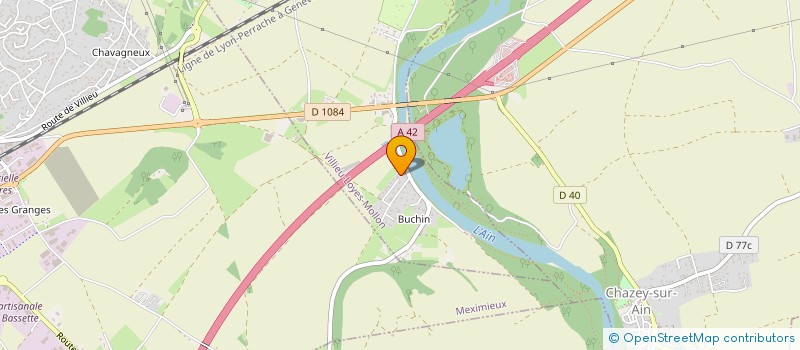 localisation de l'entreprise MONSIEUR BRAYAN PEREZ  VILLIEU-LOYES-MOLLON