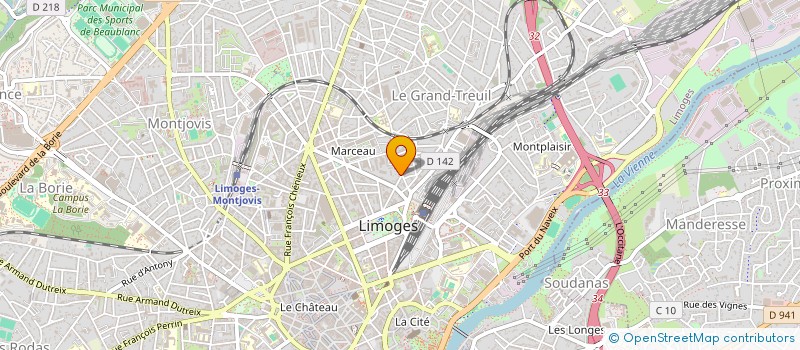 localisation de l'entreprise MONSIEUR BRAYAN PIKIENTIO à LIMOGES