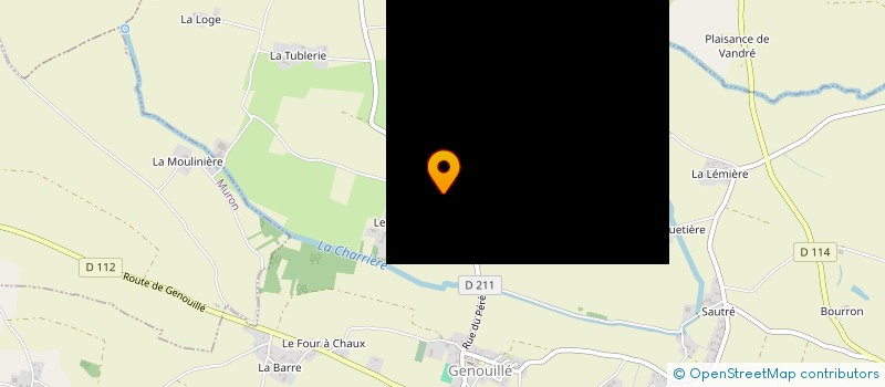 localisation de l'entreprise MONSIEUR BRAYAN ROBERT  GENOUILLE