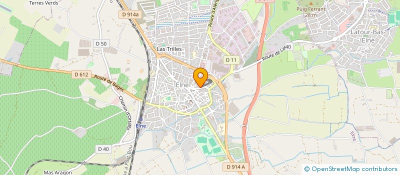 localisation de l'entreprise MONSIEUR BRAYTON CAREME à ELNE