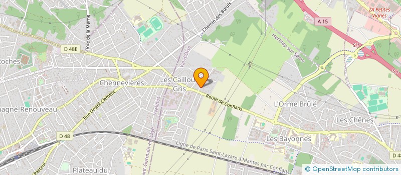 localisation de l'entreprise MONSIEUR BRAYTON MARTINET  BOUFFEMONT