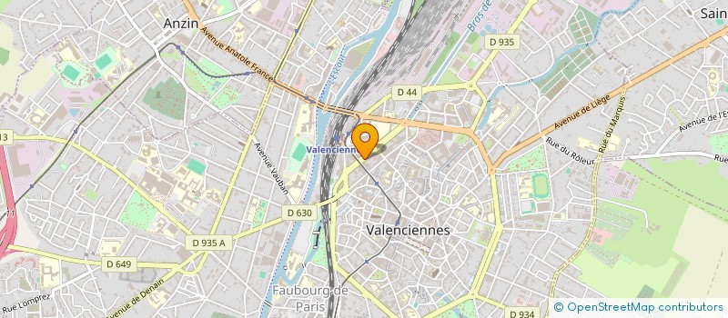 localisation de l'entreprise MONSIEUR BRAYTON WINSTERSTEIN  VALENCIENNES