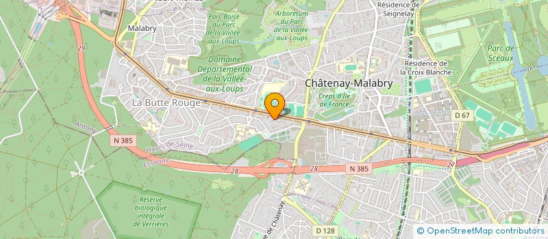 localisation de l'entreprise MONSIEUR BREDE OPIE  CHATENAY-MALABRY