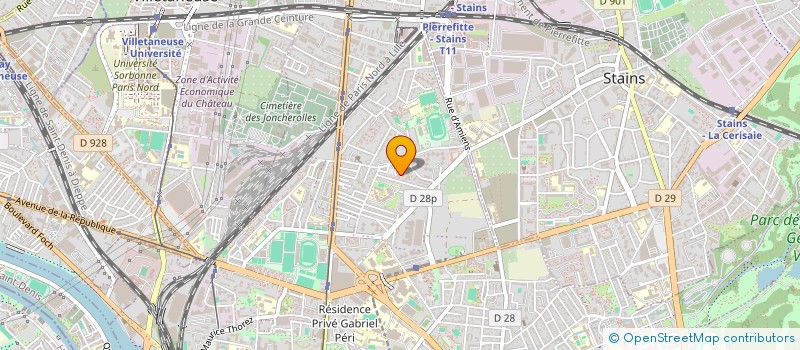 localisation de l'entreprise MONSIEUR BREMAN TRAORE à PIERREFITTE-SUR-SEINE