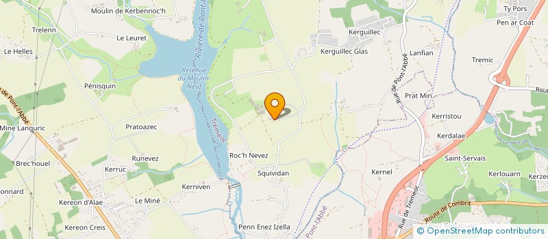 localisation de l'entreprise MONSIEUR BRENDAN CARN  TREMEOC