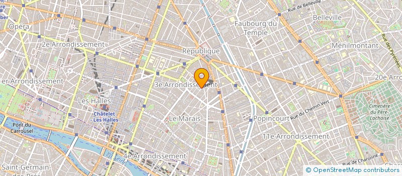 localisation de l'entreprise MONSIEUR BRENDAN DUNNE  PARIS