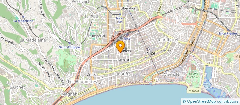 localisation de l'entreprise MONSIEUR BRENDAN DUNPHY à NICE